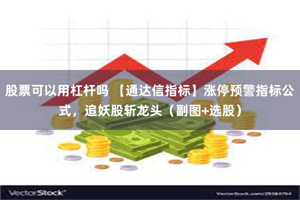 股票可以用杠杆吗 【通达信指标】涨停预警指标公式，追妖股斩龙头（副图+选股）