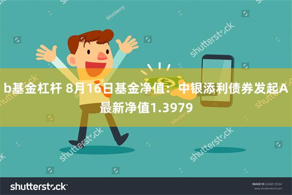 b基金杠杆 8月16日基金净值：中银添利债券发起A最新净值1.3979